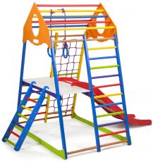 Дитячий спортивний комплекс SportBaby BambinoWood Color Plus 2